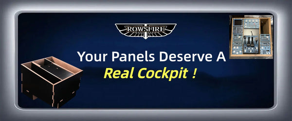 Upgrade Your A320 Home Cockpit with the New Rowsfire A110 MDF Pedestal Stand