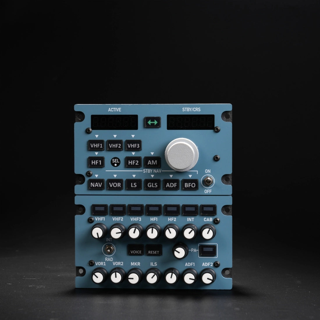 Rowsfire A111 1:1 Scale RMP-ACP Radio & Audio Panel - Rowsfire