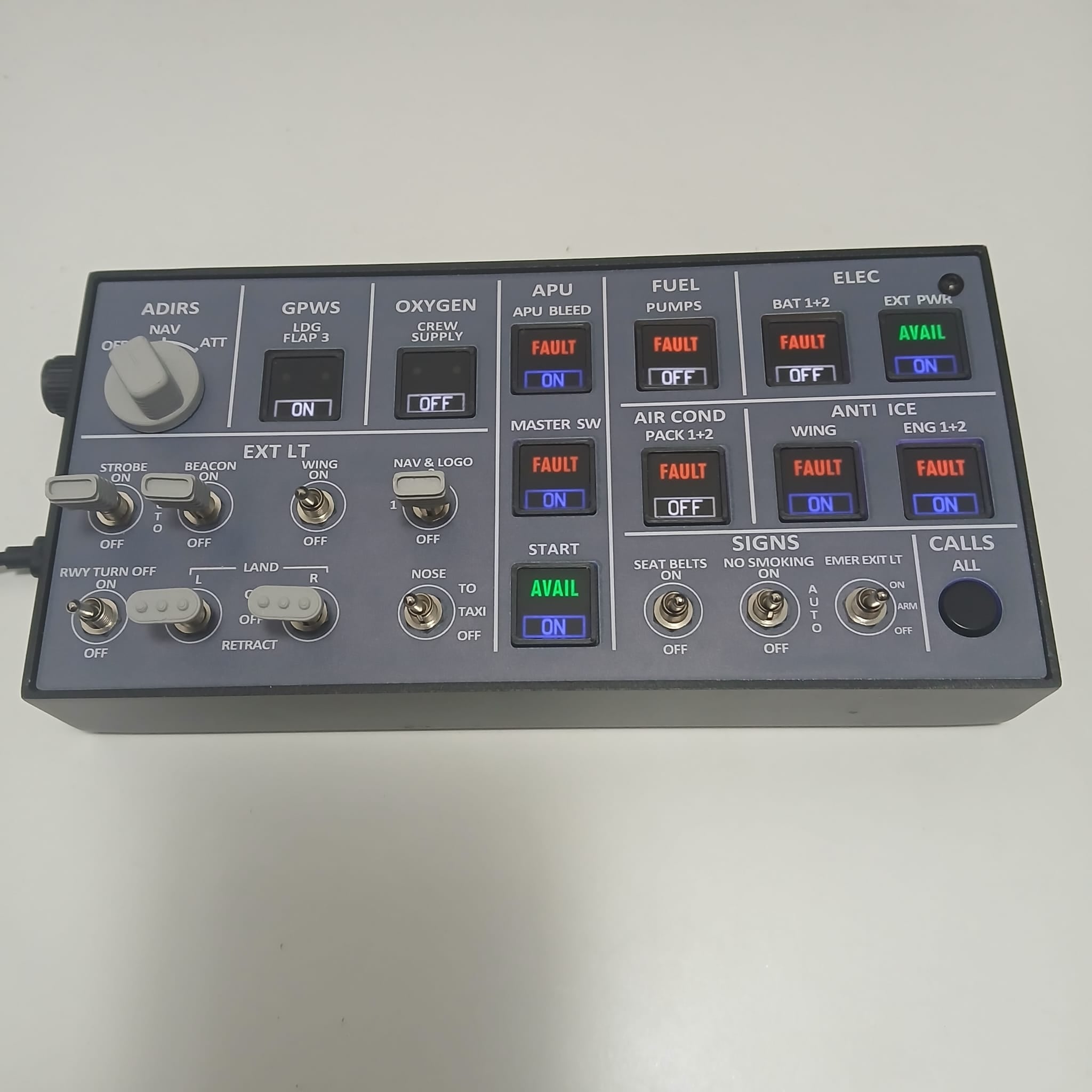 Rowsfire A106 Overhead Panel V2.0 – Renewed