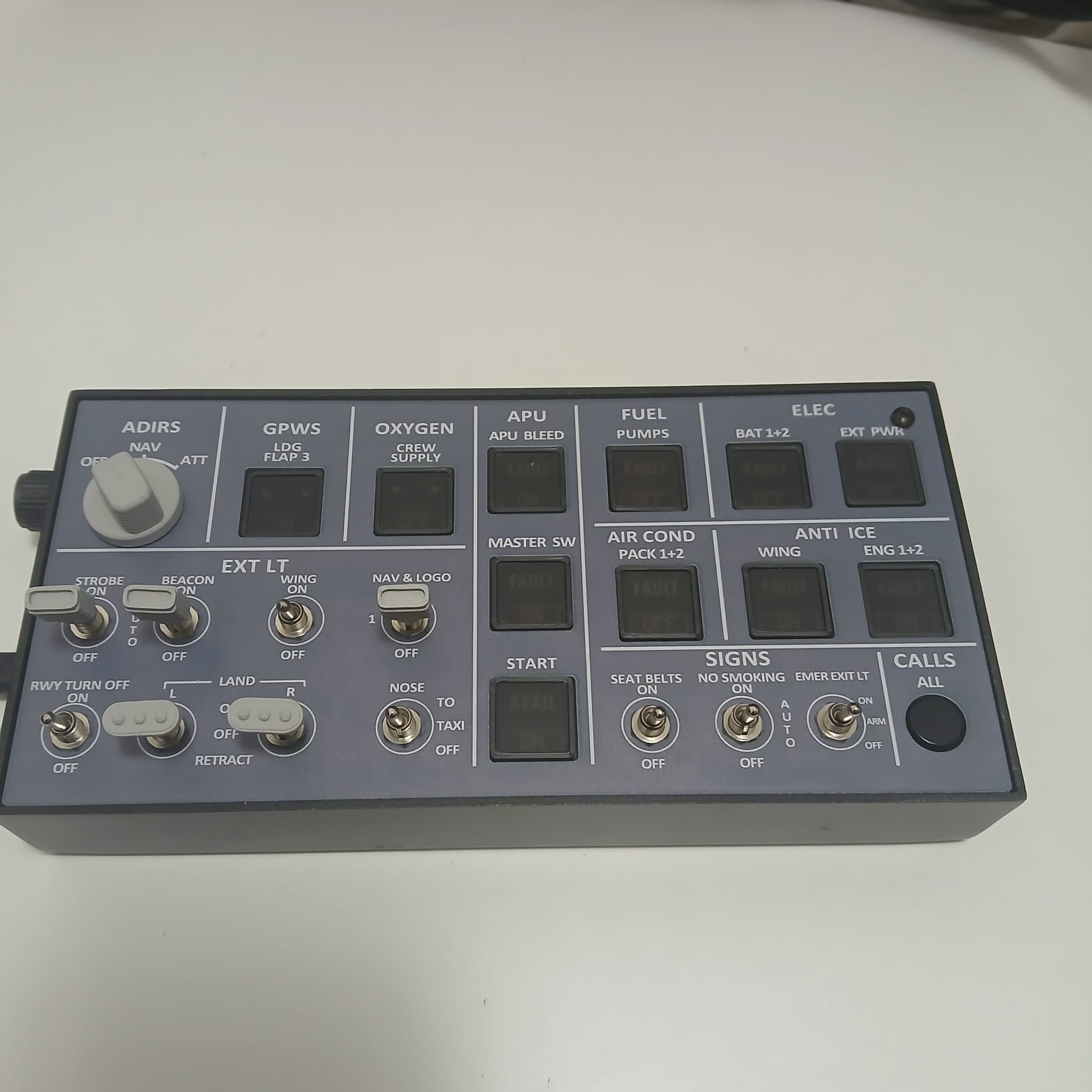 Rowsfire A106 Overhead Panel V2.0 – Renewed