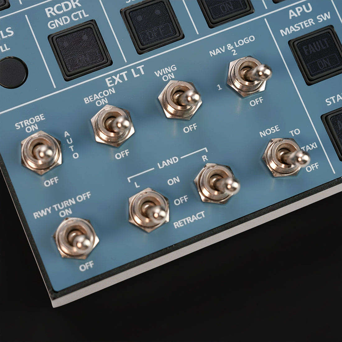 Rowsfire A107 A320pro/A320 MAX Light Overhead Panel (OVH)-V3.1