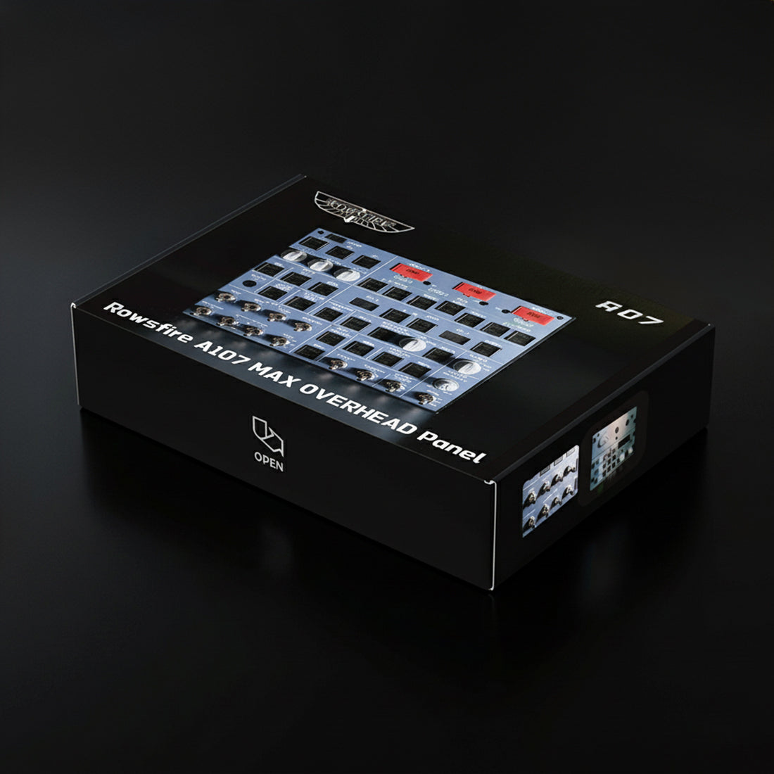 Rowsfire A107 A320pro/A320 MAX Light Overhead Panel (OVH)-V3.1
