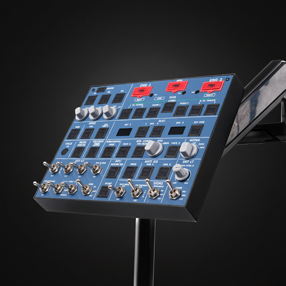 Rowsfire A107 A320pro/A320 MAX Light Overhead Panel (OVH)-V3.1