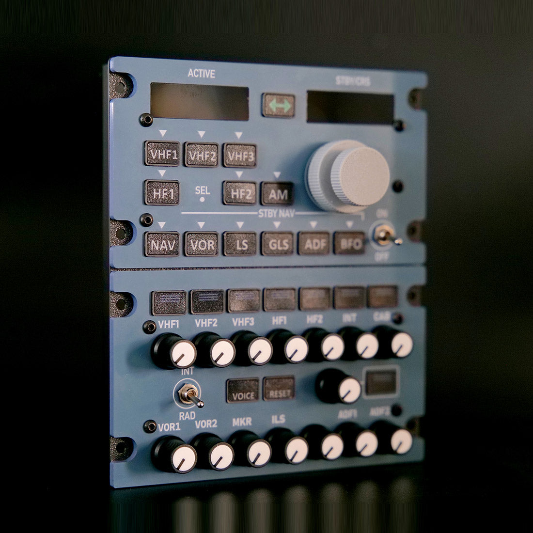 Rowsfire A111 1:1 Scale RMP-ACP Radio & Audio Panel-Presale - Rowsfire