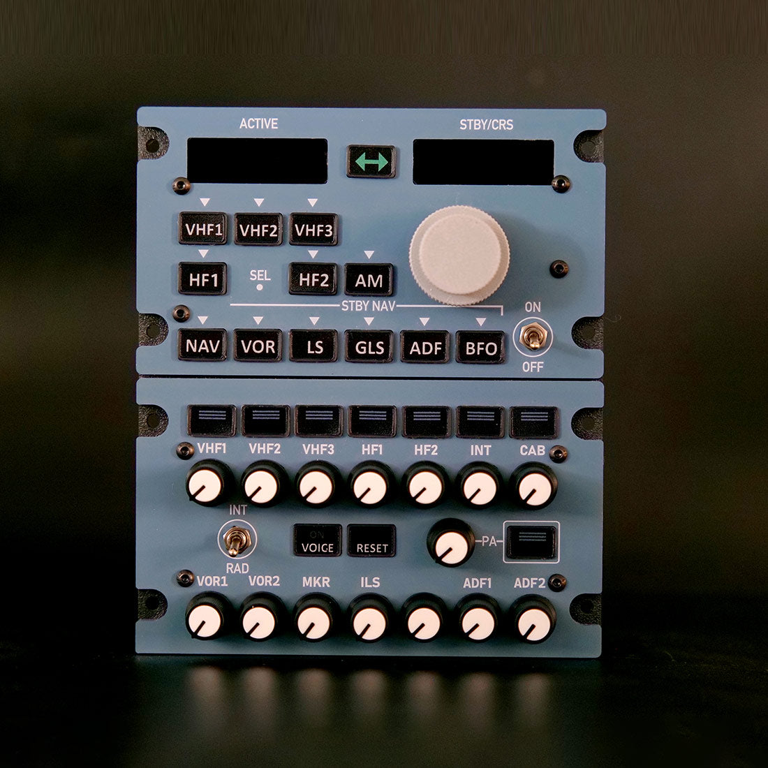 Rowsfire A111 1:1 Scale RMP-ACP Radio & Audio Panel-Presale