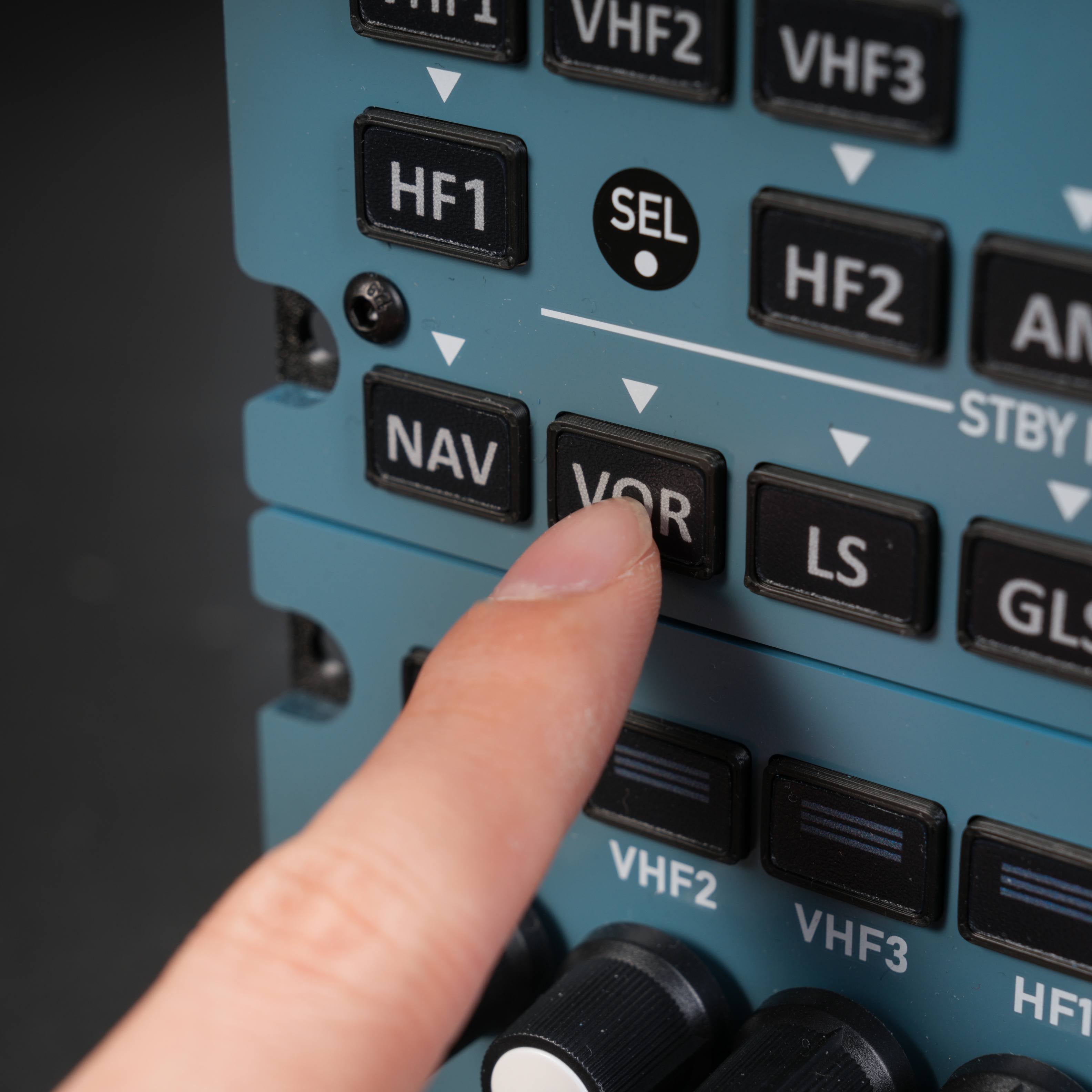 Rowsfire A111 1:1 Scale RMP-ACP Radio & Audio Panel - Rowsfire