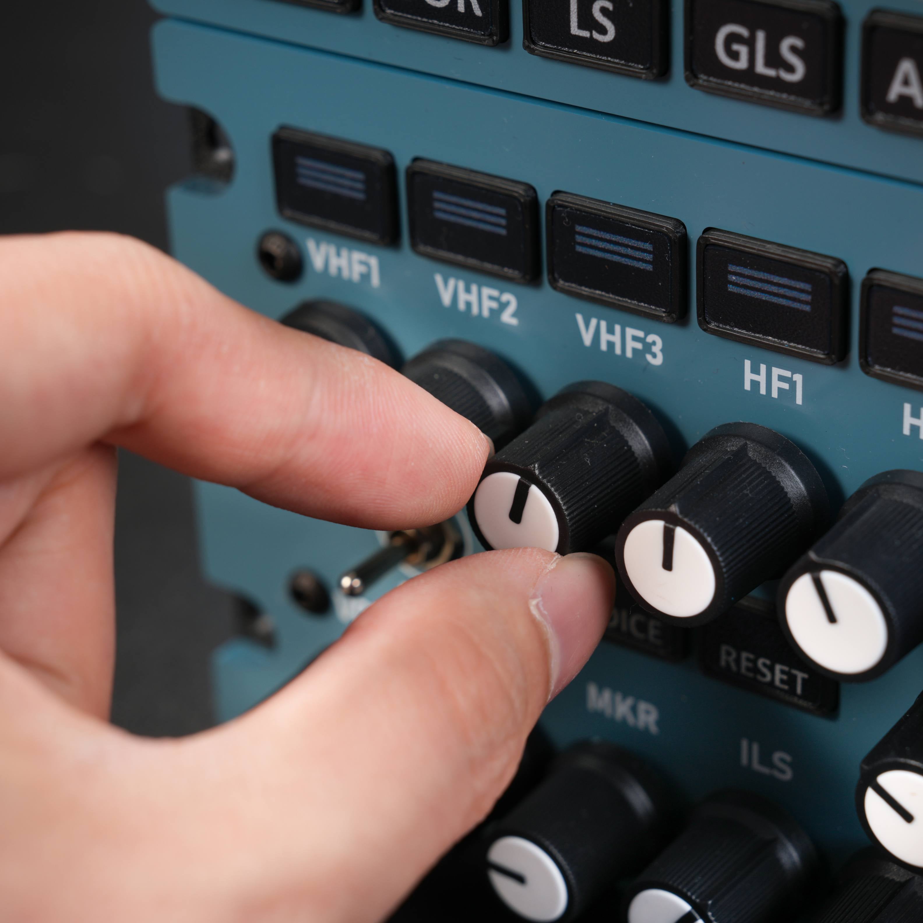 Rowsfire A111 1:1 Scale RMP-ACP Radio & Audio Panel - Rowsfire