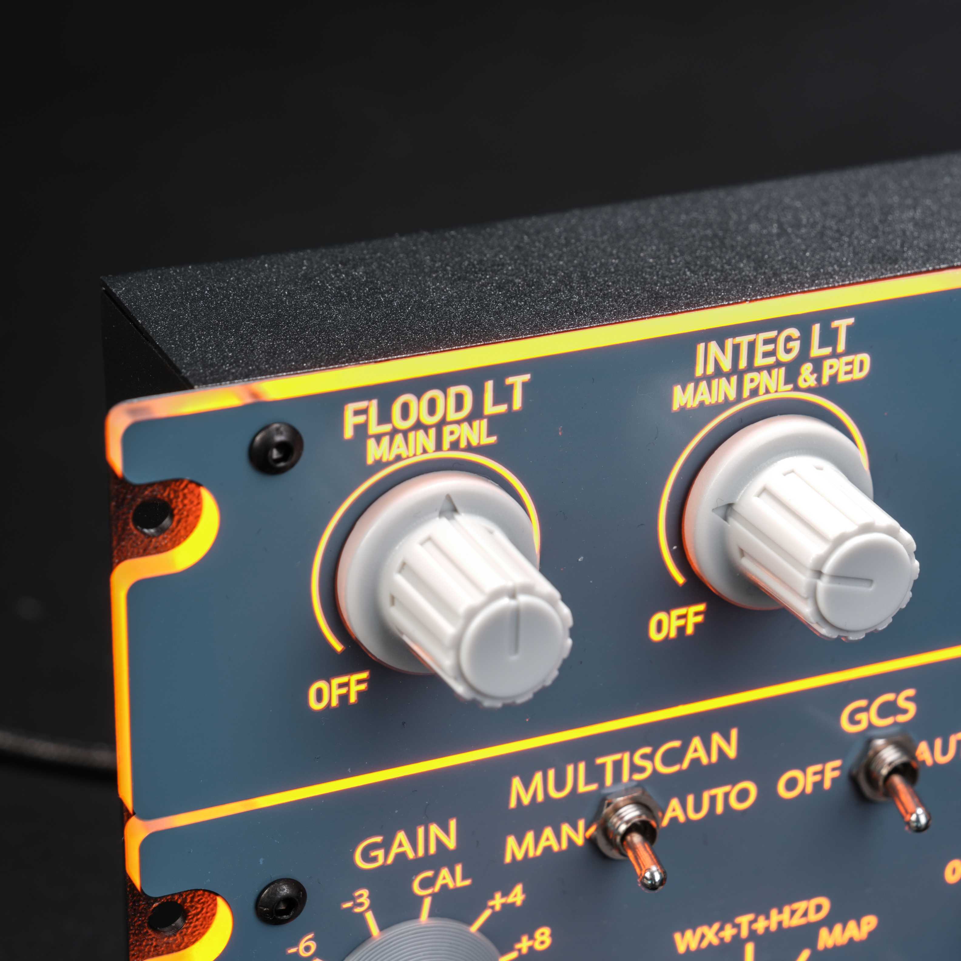 Rowsfire A112 1:1 Scale CKPT-LT+WXR-Radar Integrated Panel - Rowsfire