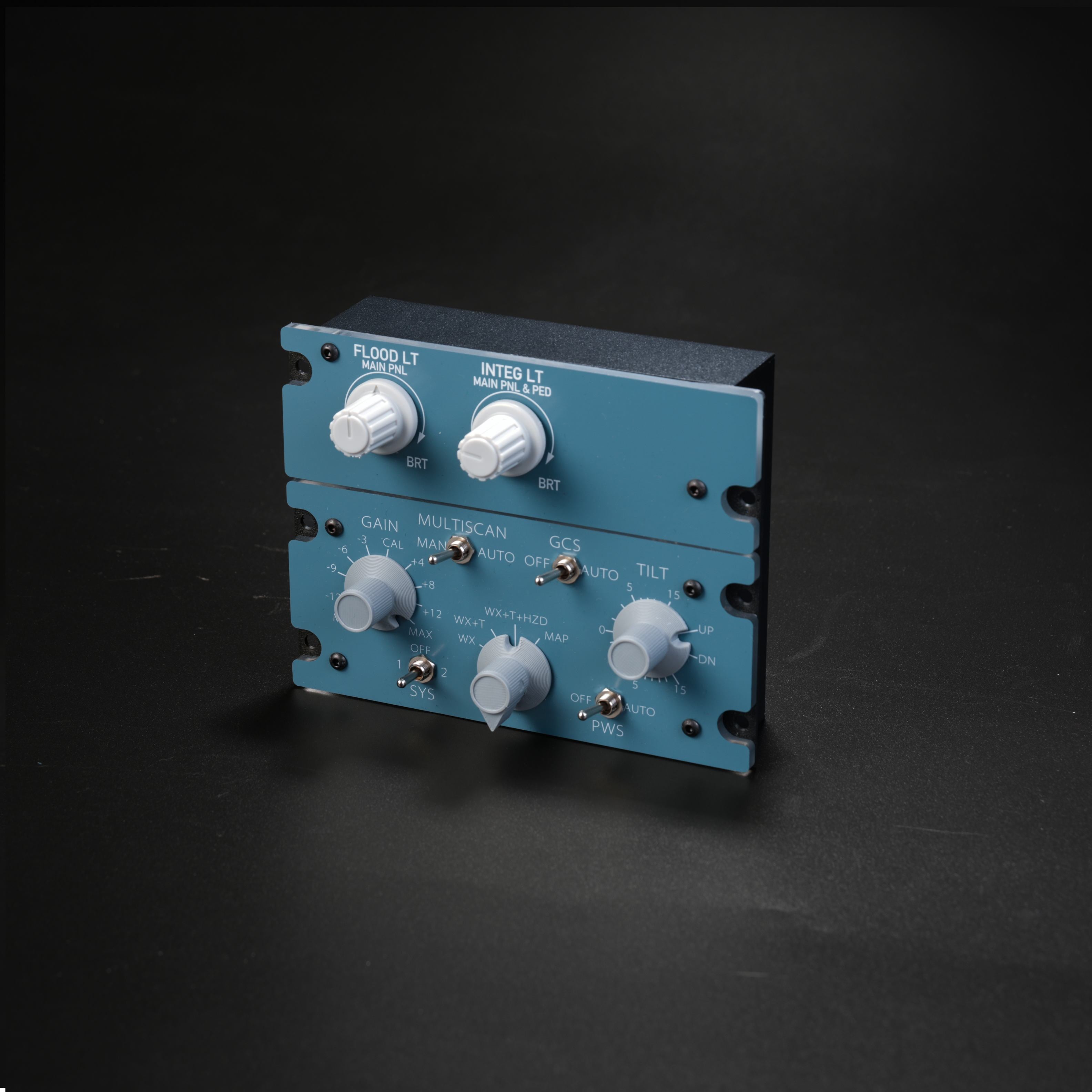 Rowsfire A112 1:1 Scale CKPT-LT+WXR-Radar Integrated Panel - Rowsfire