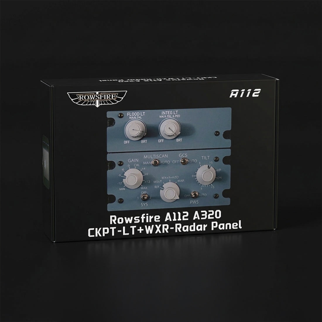 Rowsfire A112 1:1 Scale CKPT-LT+WXR-Radar Integrated Panel - Rowsfire