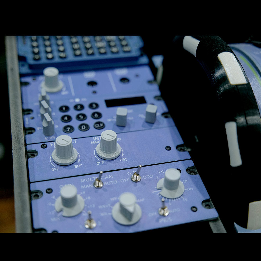 Rowsfire A112 1:1 Scale CKPT-LT+WXR-Radar Integrated Panel-Presale