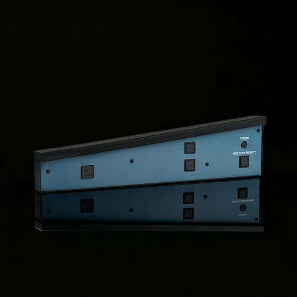 Rowsfire A117 A320 glareshield warning panel in 1:1 scale, detailed aircraft cockpit instrument display for aviation simulation