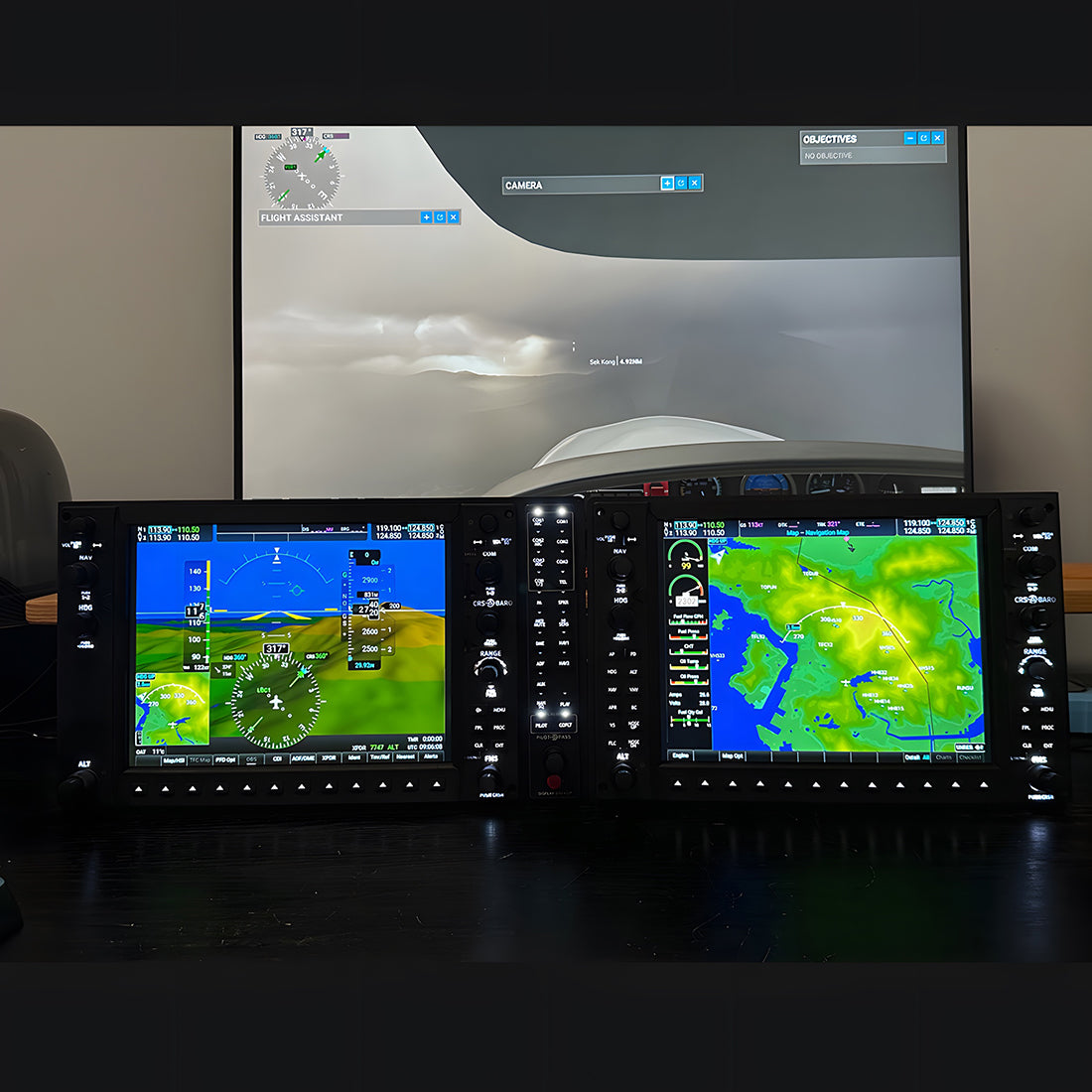 Rowsfire D103 G1000 NXi Panel Set - Rowsfire