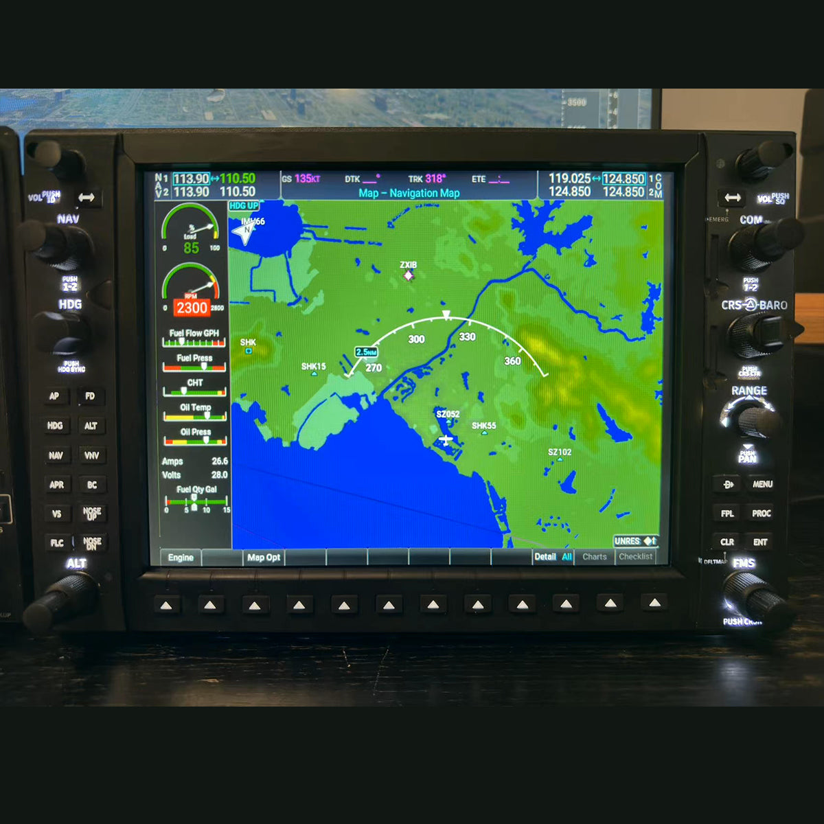 Rowsfire D104 G1000 NXi MFD Panel - Rowsfire