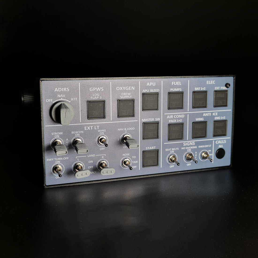 Rowsfire A106 pro A320 pro Light Overhead Panel (OVH) - Rowsfire