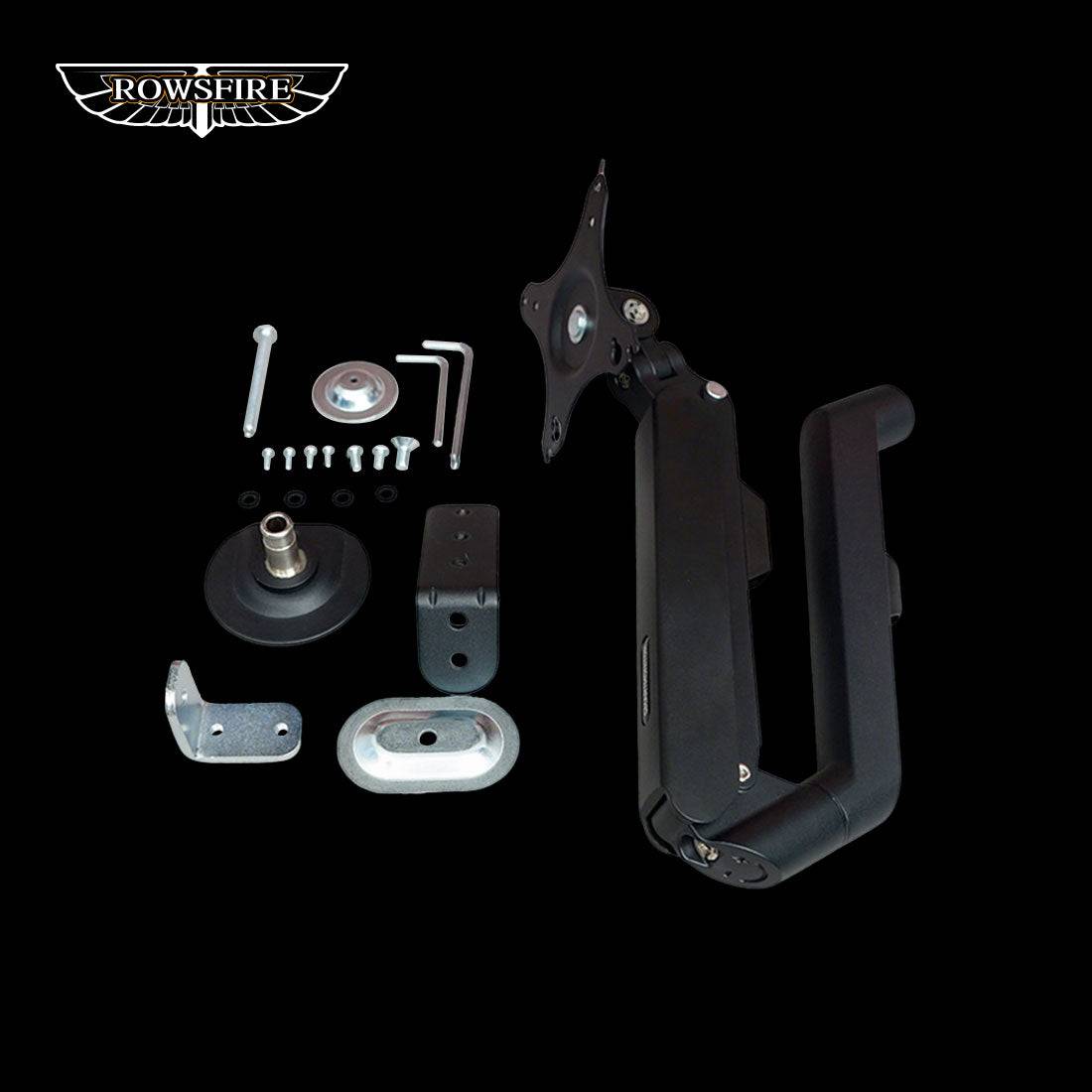 Rowsfire Pneumatic Suspension 4-Axis Base with Stand VESA-Mount - Rowsfire