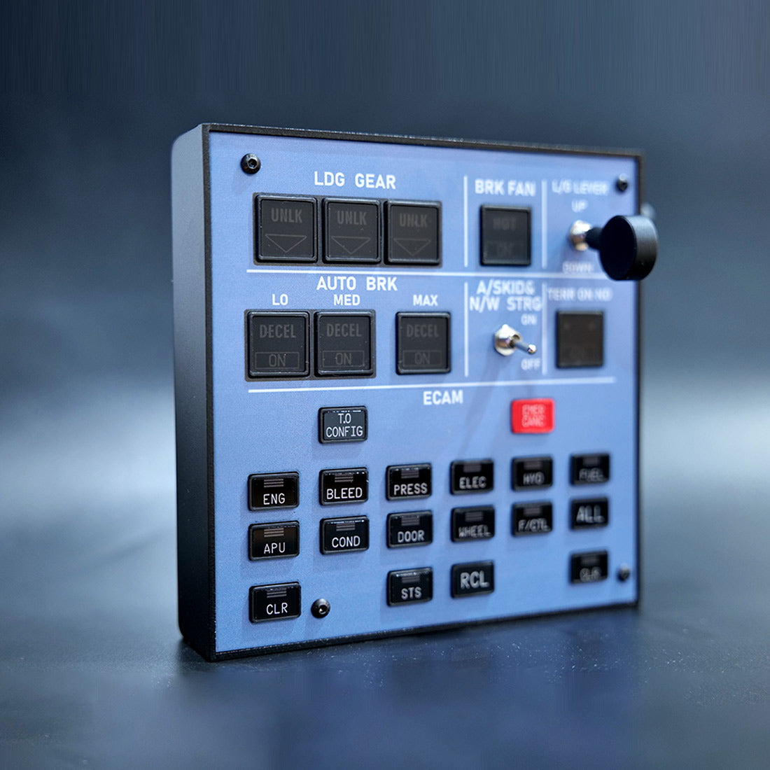 Rowsfire A103 A320/A310/A350/XECAM Landing Gear Indicator Integrated Panel