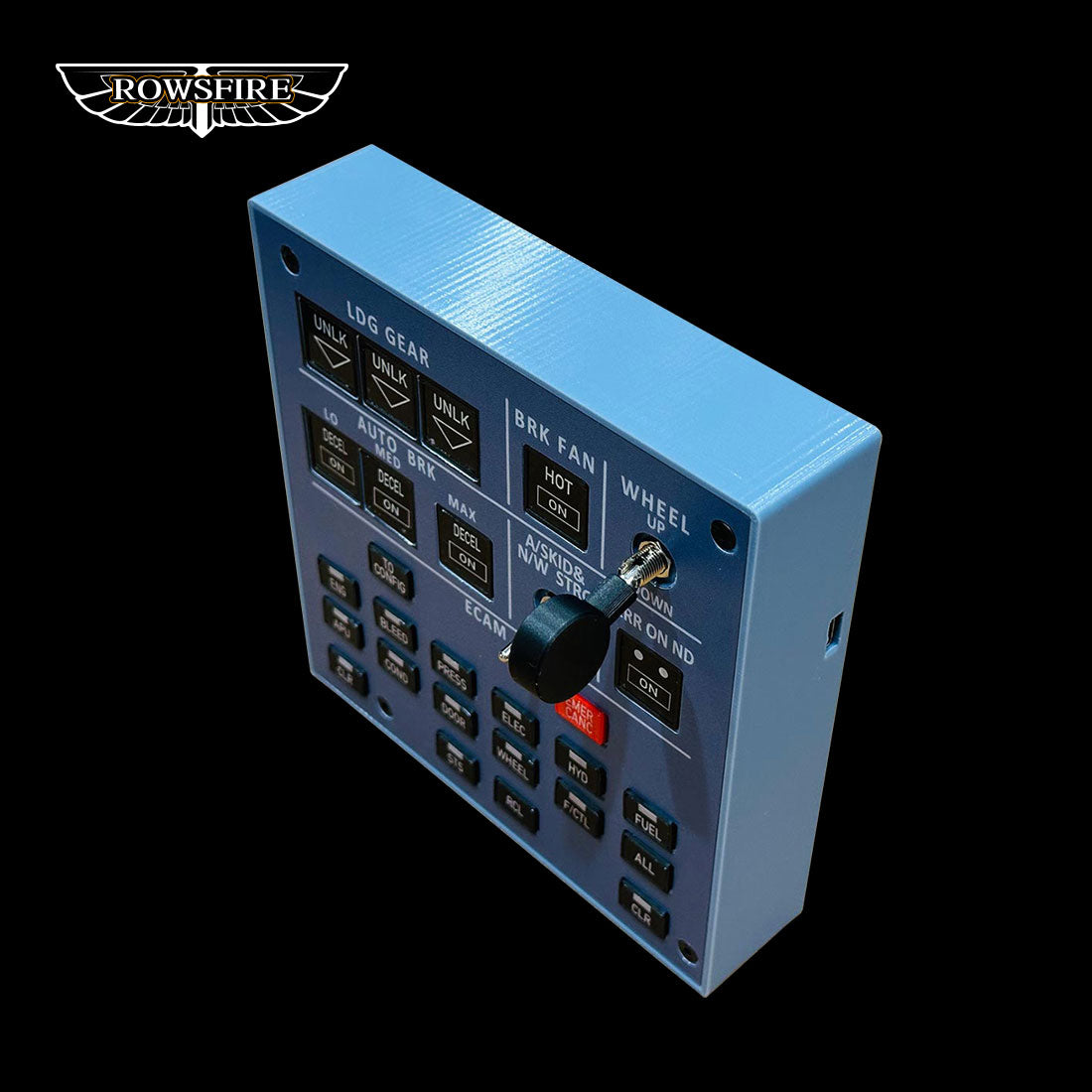 Rowsfire A103 A320/A310/A350/XECAM Landing Gear Indicator Integrated Panel - Rowsfire