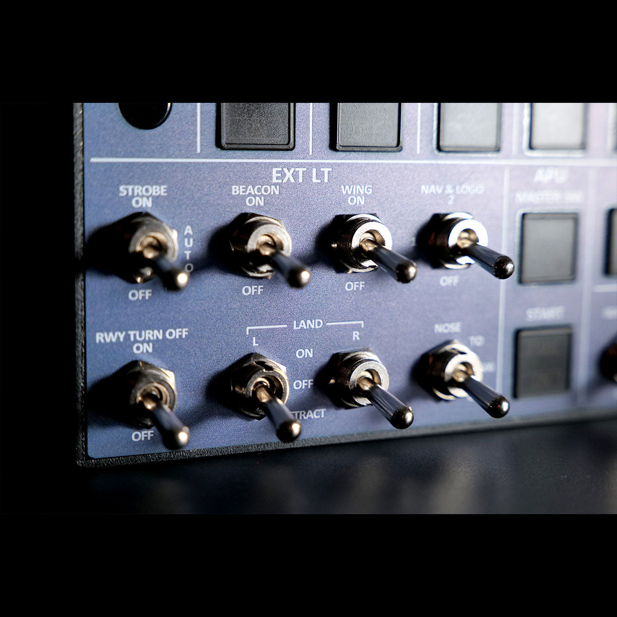 Rowsfire A107 A320pro/A320 MAX Light Overhead Panel (OVH)-Presale - Rowsfire