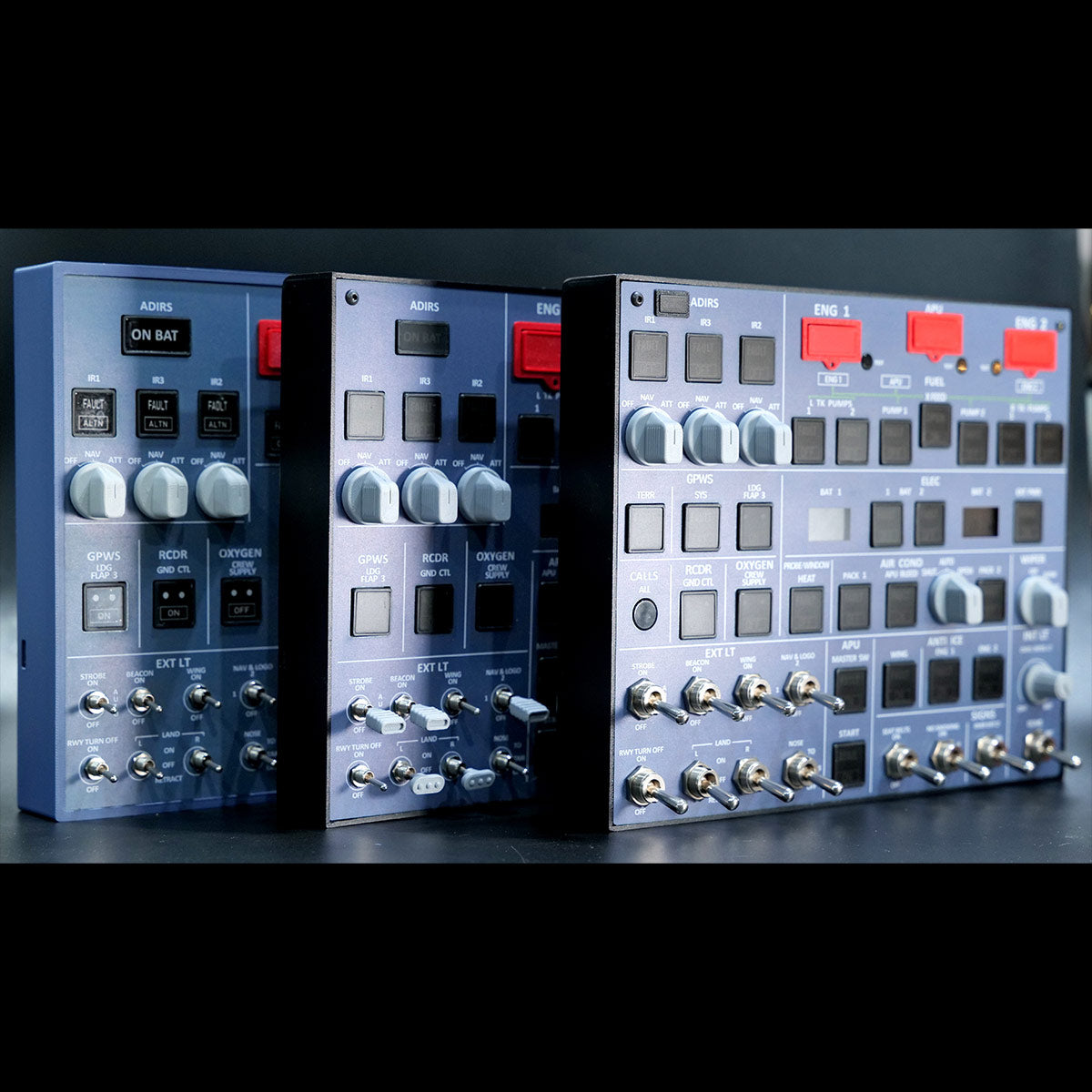 Rowsfire A107 A320pro/A320 MAX Light Overhead Panel (OVH)-Presale - Rowsfire