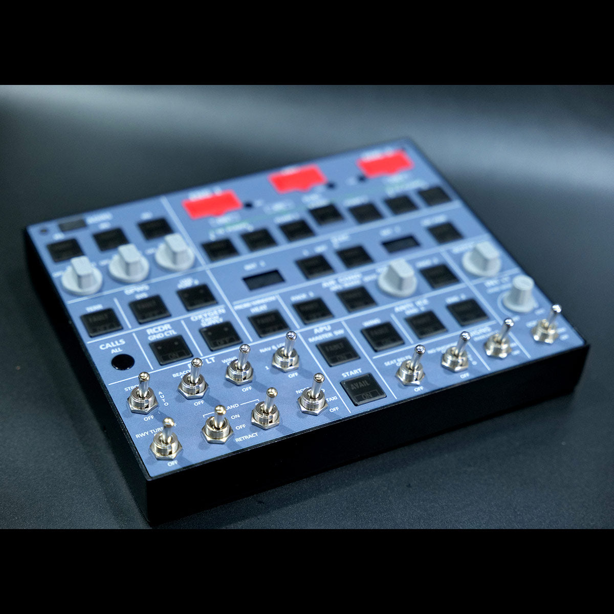 Rowsfire A107 A320pro/A320 MAX Light Overhead Panel (OVH)-Presale - Rowsfire