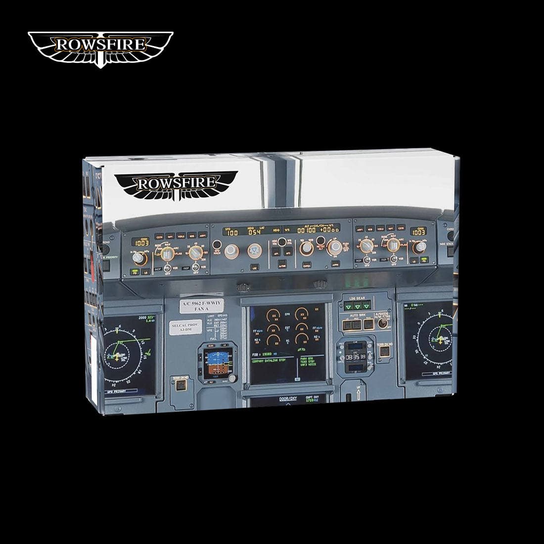 Rowsfire A102 A350/A320 mini Light Overhead Panel (OVH) - Rowsfire