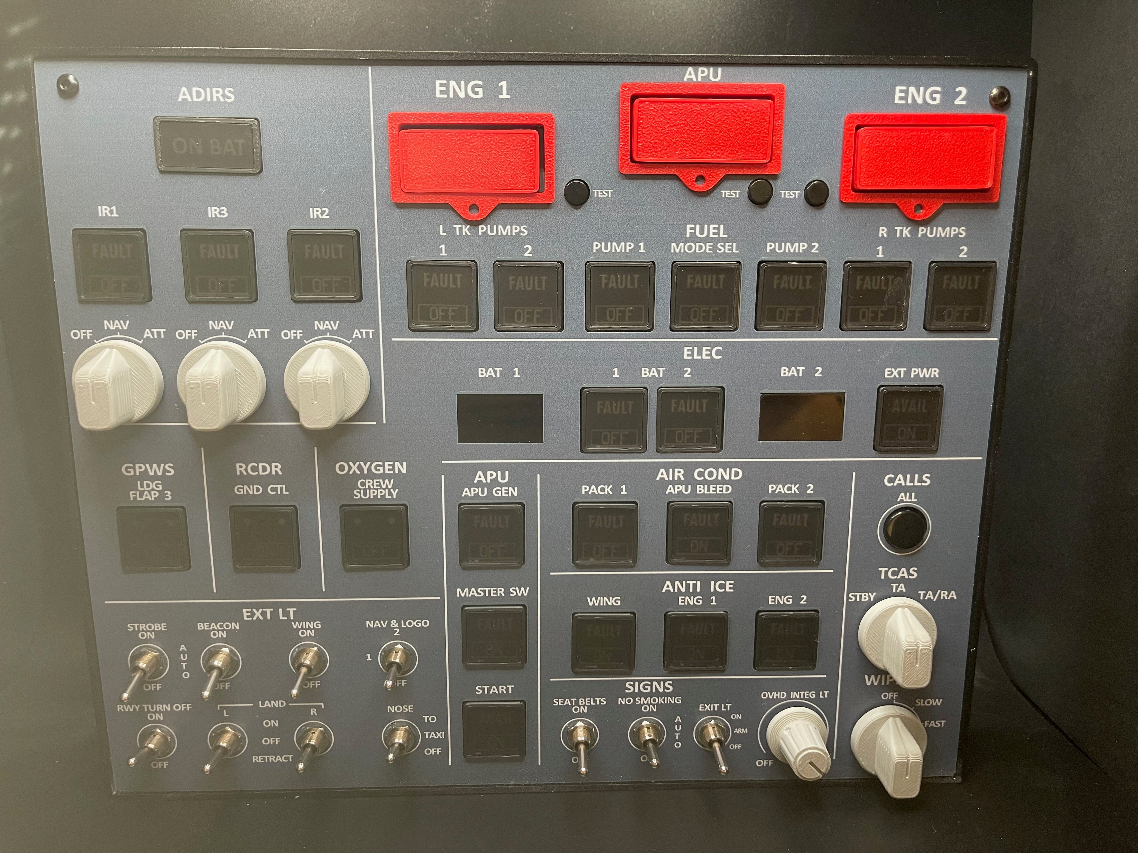 Rowsfire A107 Overhead Panel – Renewed