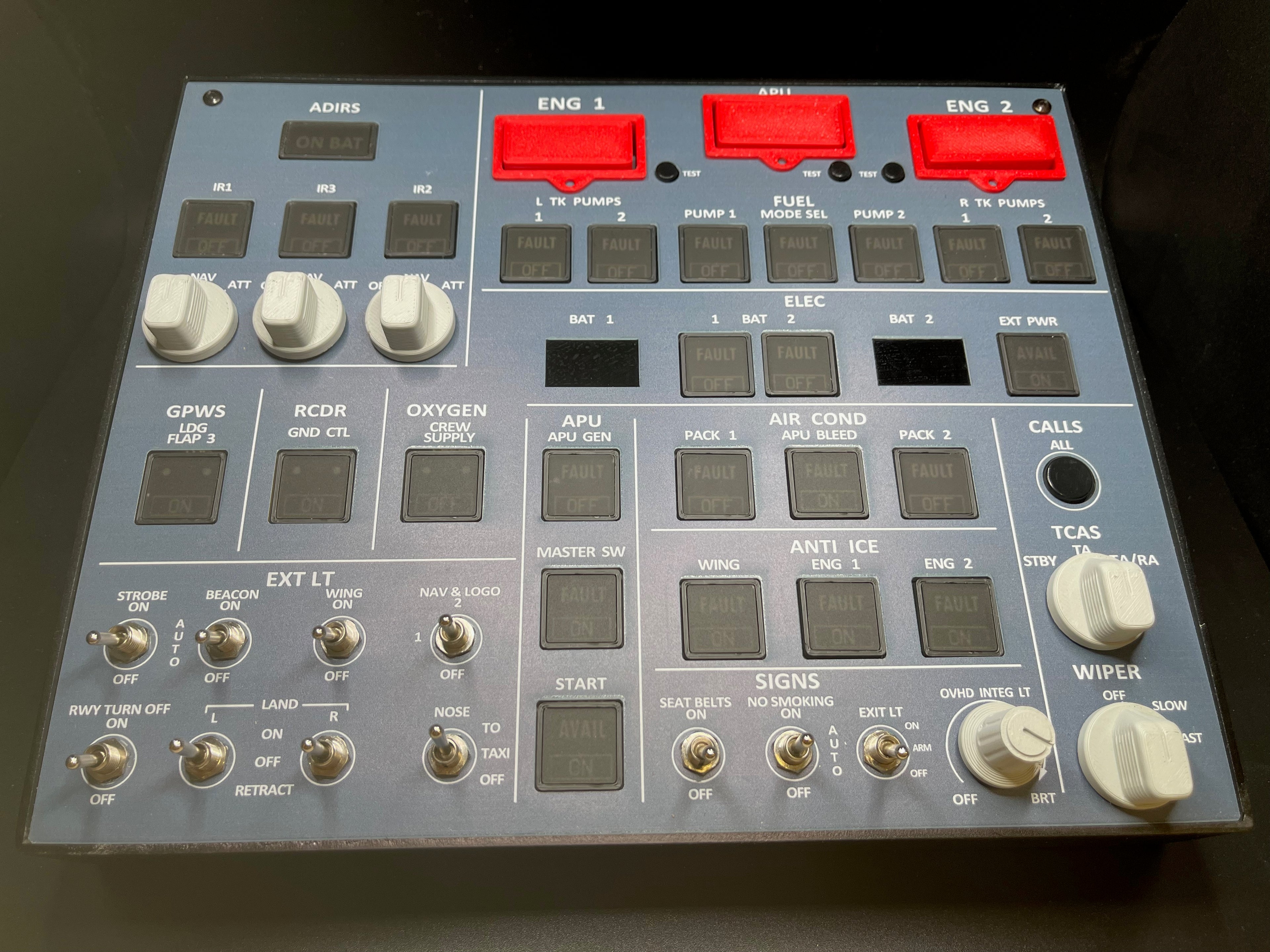 Rowsfire A107 Overhead Panel – Renewed