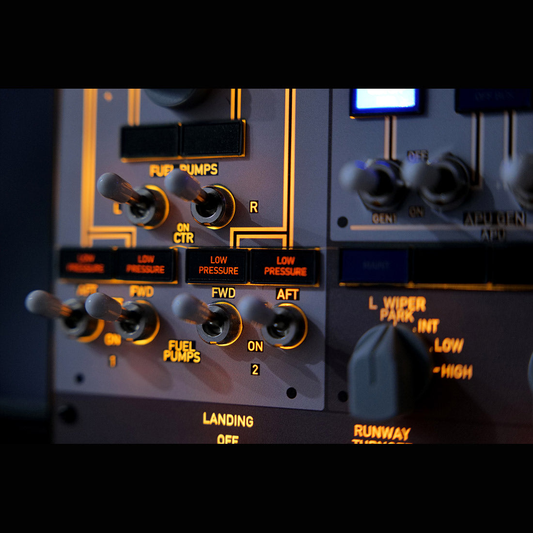 Rowsfire B107 B737 Overhead Panel-Presale - Rowsfire