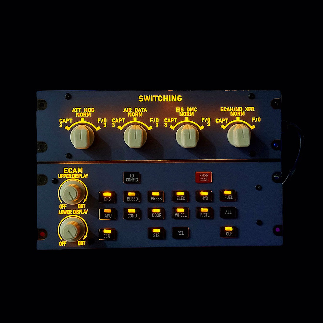 Rowsfire A109 ATT-ADIRS-EIS Integrated Panel