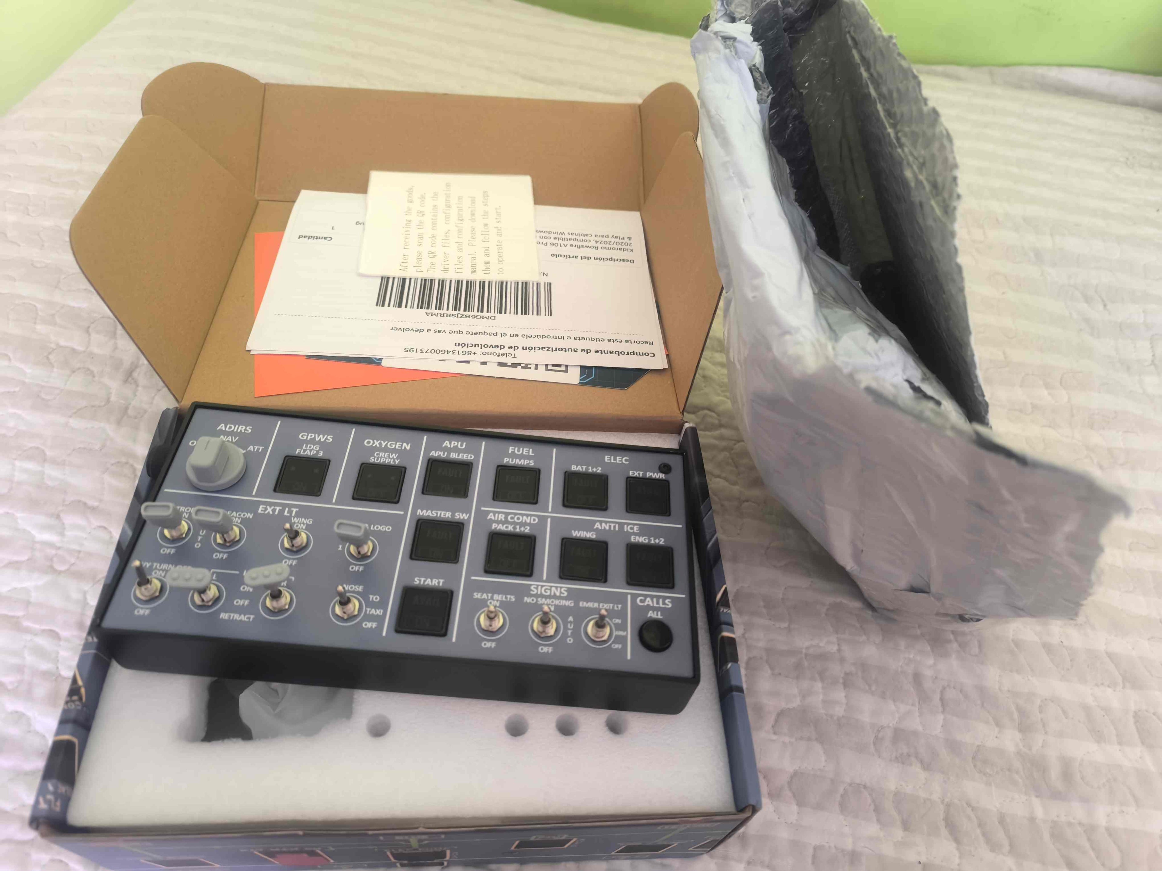 Rowsfire A106 Overhead Panel V2.0 – Renewed