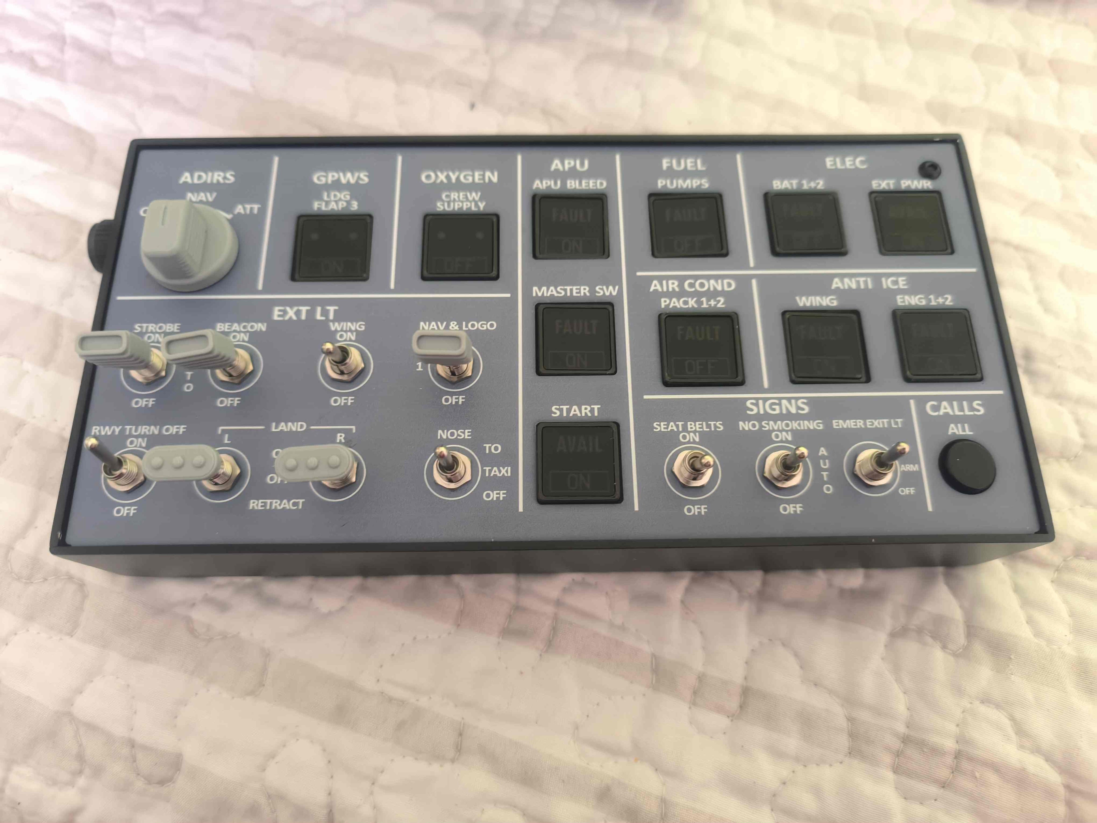 Rowsfire A106 Overhead Panel V2.0 – Renewed