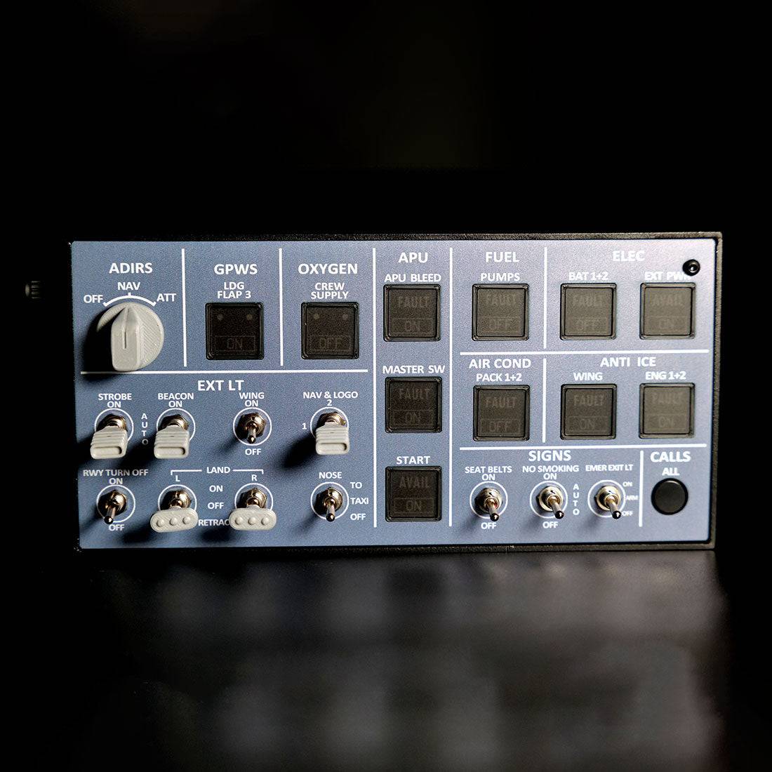 Rowsfire A106 pro A320 pro Light Overhead Panel (OVH) - Rowsfire