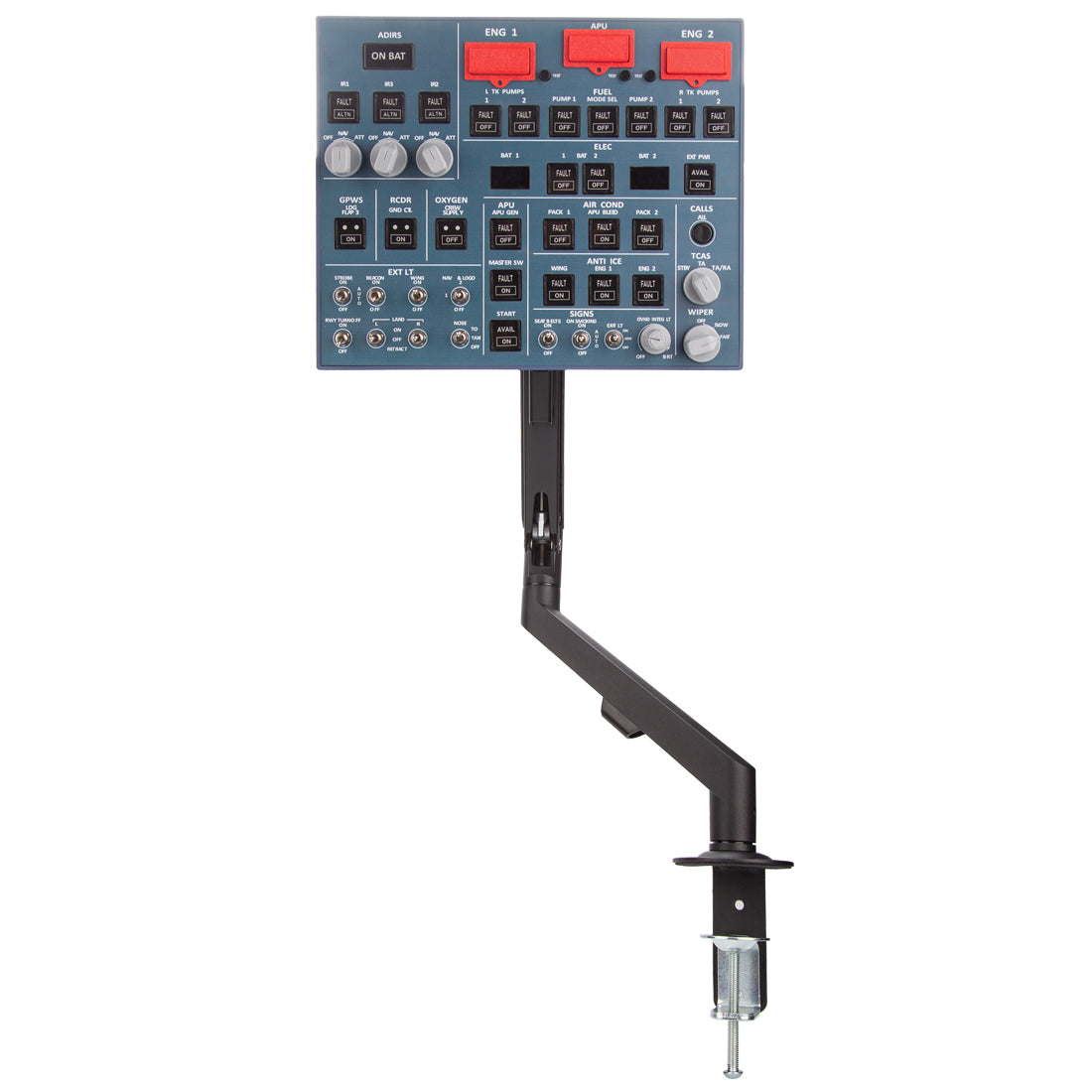 Rowsfire Pneumatic Suspension 4-Axis Base with Stand VESA-Mount - Rowsfire