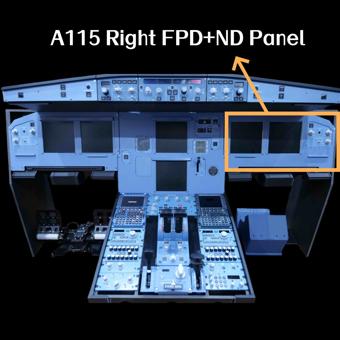 Rowsfire A115 1:1 Scale FPD+ND Panel - Rowsfire
