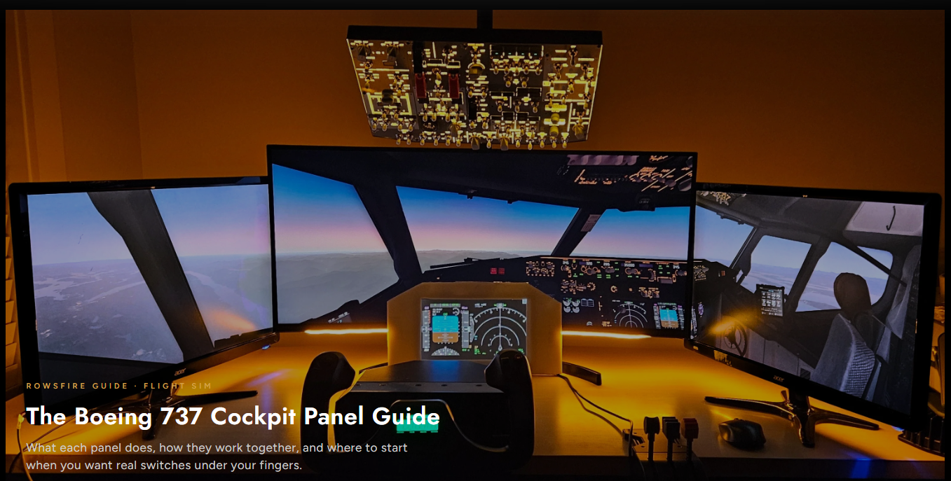 The Boeing 737 Cockpit Panel Guide