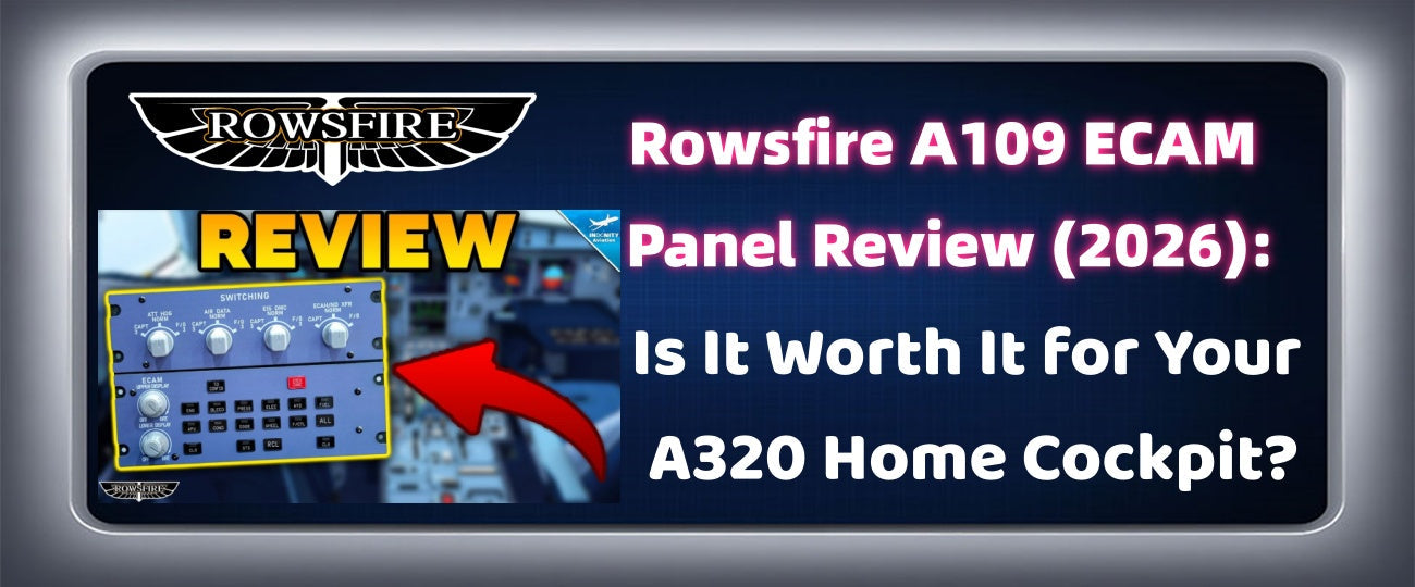 Rowsfire A109 ECAM Panel (1:1) Review Blog