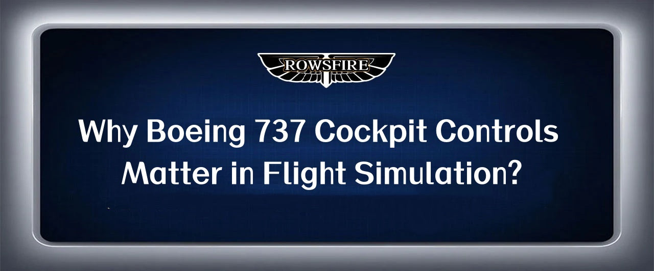 Why Boeing 737 Cockpit Controls Matter in Flight Simulation?