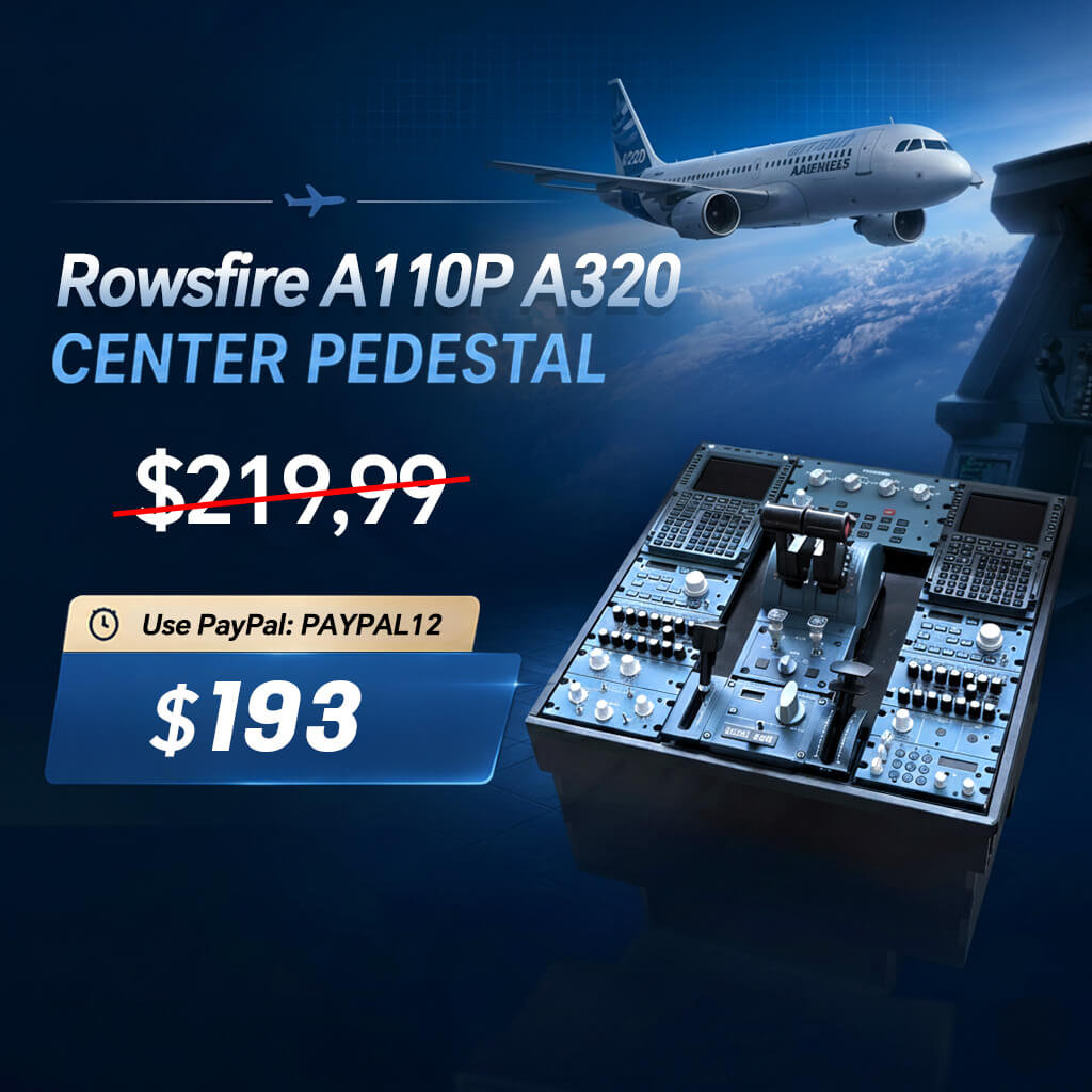 Flight Sim Cockpit Accessories & Mounts | Rowsfire