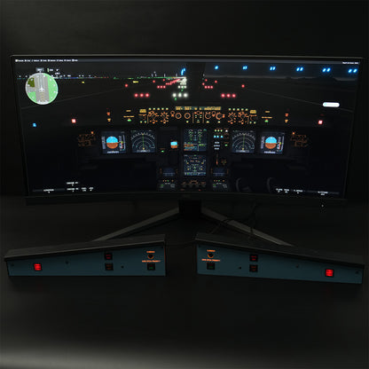 Rowsfire A117 A320 Glareshield Warning Panel — 1:1 Scale