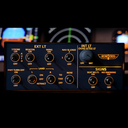 Rowsfire A101 A320 mini Light Overhead Panel (OVH)