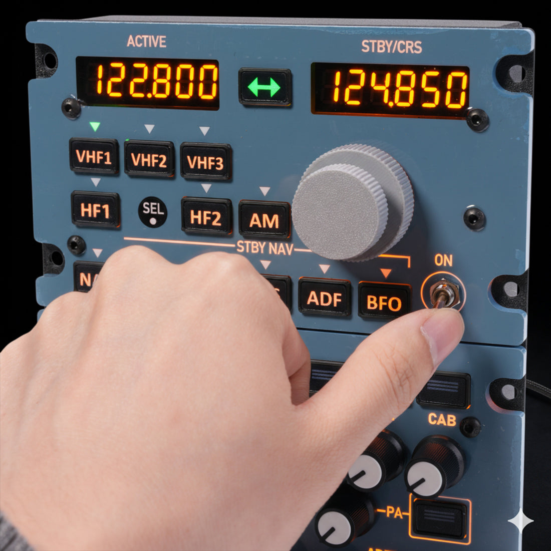 Rowsfire A111 1:1 Scale RMP-ACP Radio &amp; Audio Panel - Rowsfire