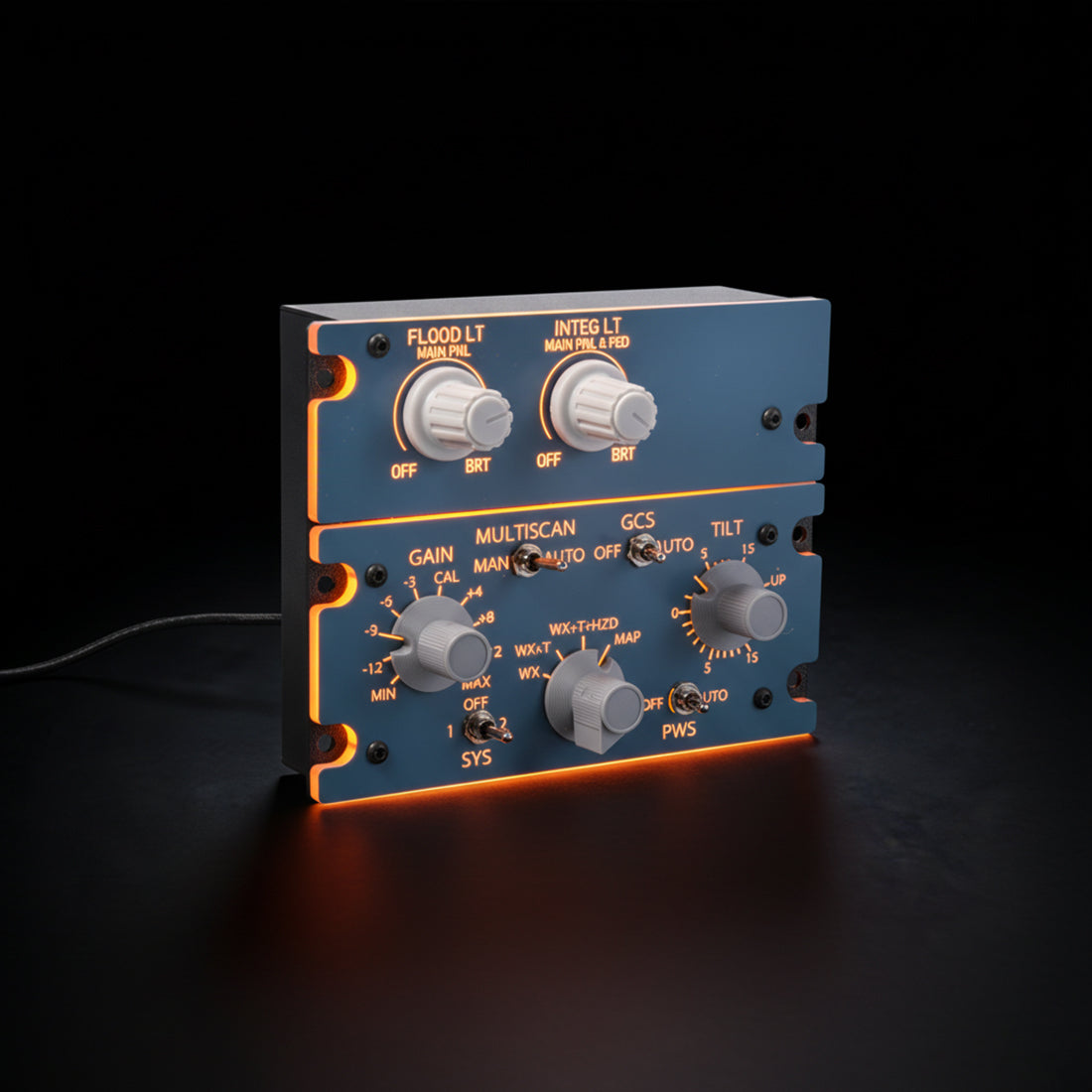 Rowsfire A112 1:1 Scale CKPT-LT+WXR-Radar Integrated Panel - Rowsfire