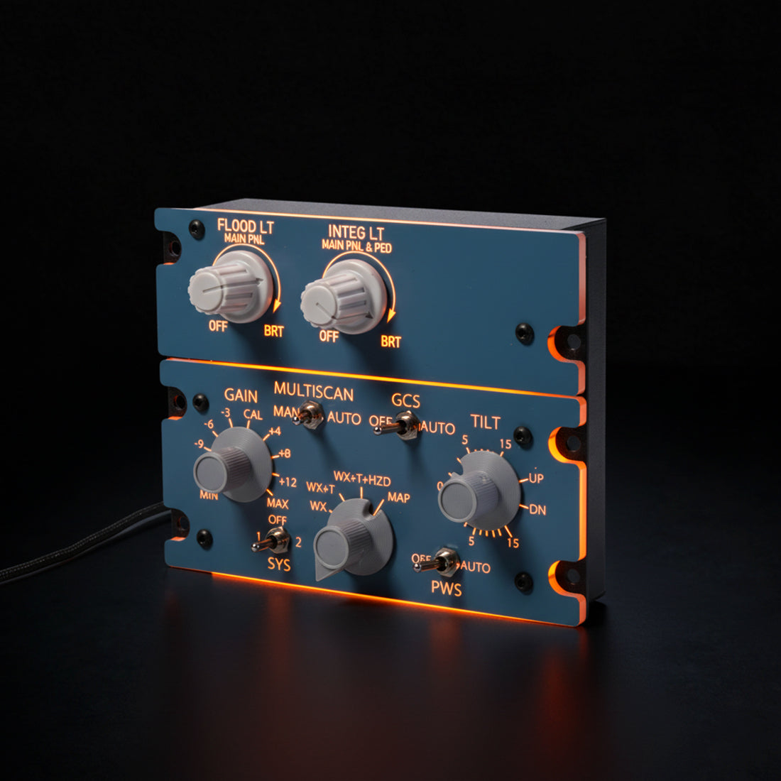 Rowsfire A112 1:1 Scale CKPT-LT+WXR-Radar Integrated Panel - Rowsfire