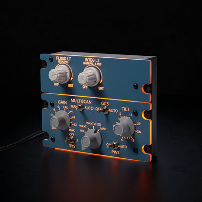 Rowsfire A112 1:1 Scale CKPT-LT+WXR-Radar Integrated Panel - Rowsfire