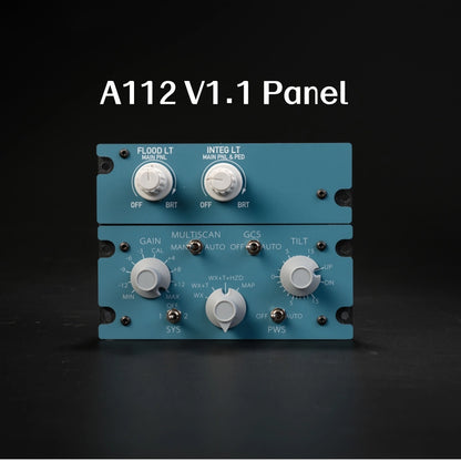 Rowsfire A112 1:1 Scale CKPT-LT+WXR-Radar Integrated Panel - Rowsfire