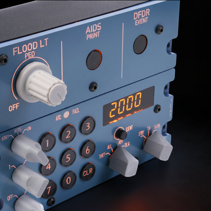 Rowsfire A113 1:1 Scale CKPT-LT+DFOR+ATC Integrated Panel - Rowsfire