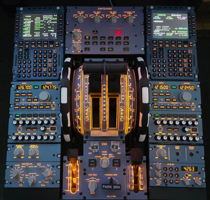 Rowsfire A112 1:1 Scale CKPT-LT+WXR-Radar Integrated Panel - Rowsfire