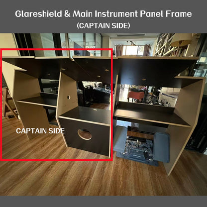 Rowsfire A220 1:1 Scale A320 Glareshield &amp; Main Instrument Panel Frame