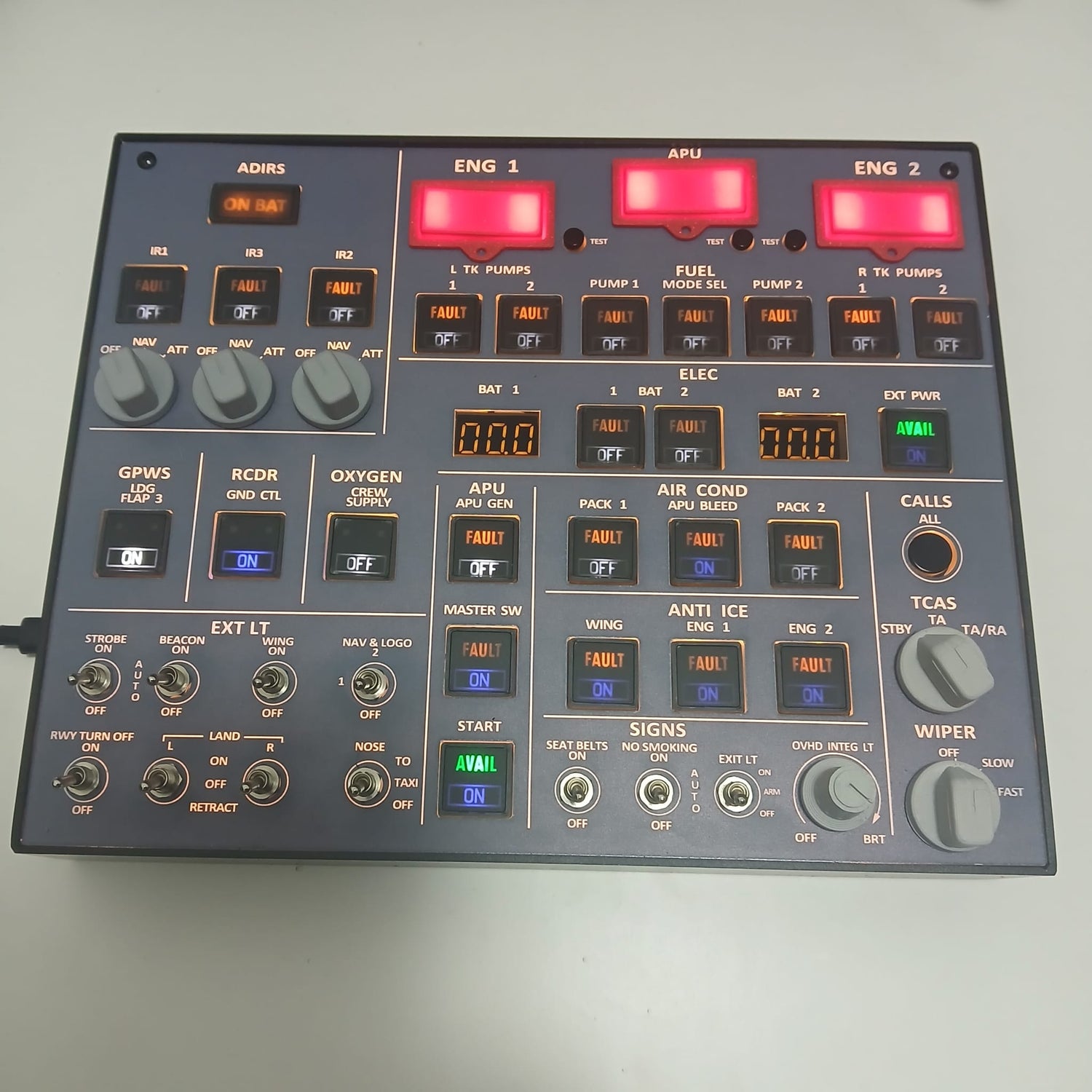 Rowsfire A107 Overhead Panel – Renewed